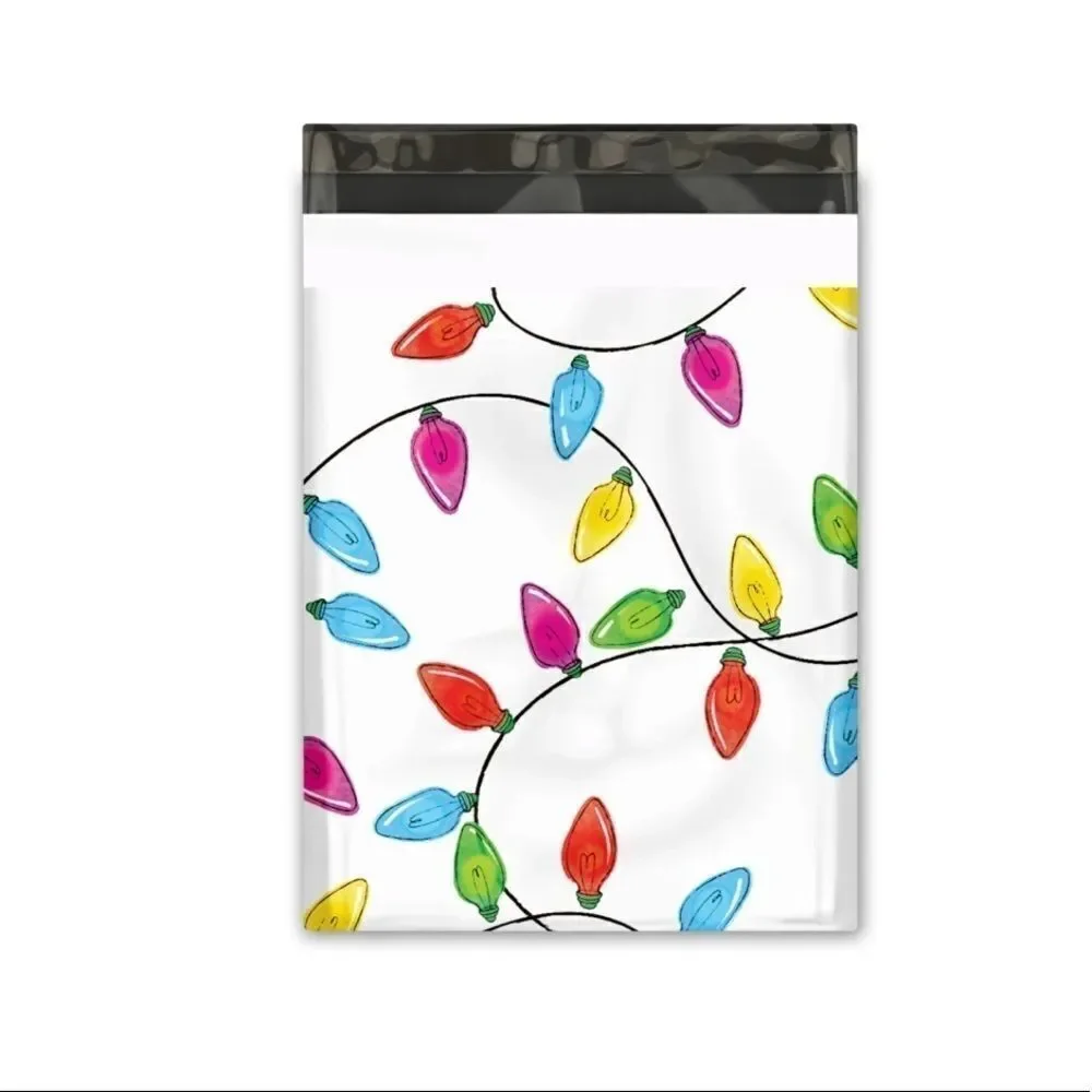 Poly Mailers MIX 6x9 10x13 12x15 35 pieces insert cards 35 stickers 1.5”